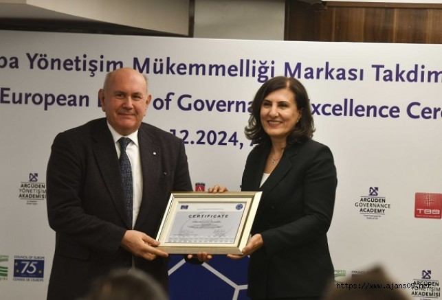 Ankara Büyükşehir Belediyesi, Avrupa Yönetişim Mükemmelliği Markası ödülünü 2. kez kazand