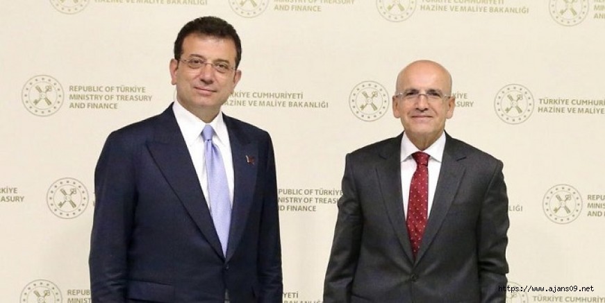 Ekrem İmamoğlu, Bakan Mehmet Şimşek ile görüştü