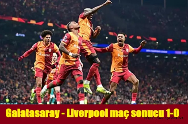 GALATASARAY LİVERPOOL'A AYNI TARİFEYİ UYGULADI: 1-0
