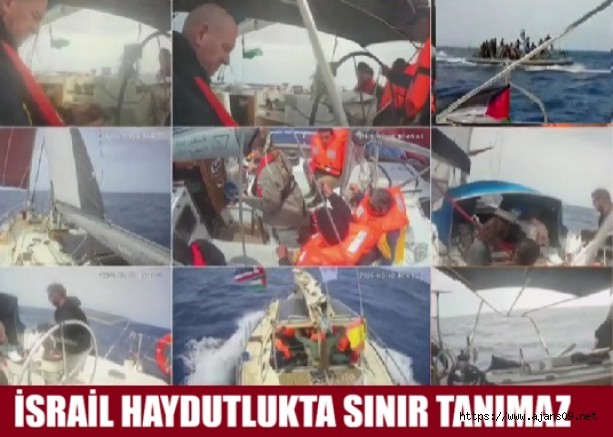 HUKUK TANIMAZ İSRAİL SUMUD FİLOSUNA YİNE SALDIRDI