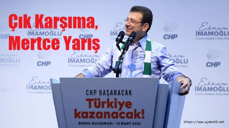İmamoğlu, Erdoğan'a seslendi: Bırak benim diplomamı, mertçe yarış!