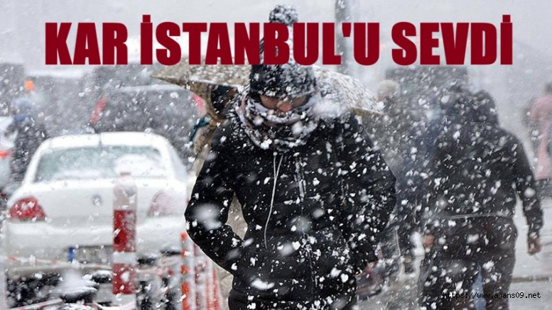 İstanbul'a kar geliyor