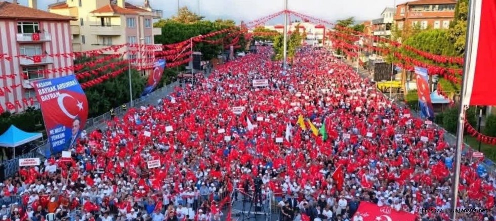 İYİ PARTİ AYDIN İL TEŞKİLATI BALIKESİR'DE KUVAYİ MİLLİYE RUHUYLA TAM KADRO ALANLARDAYDI.