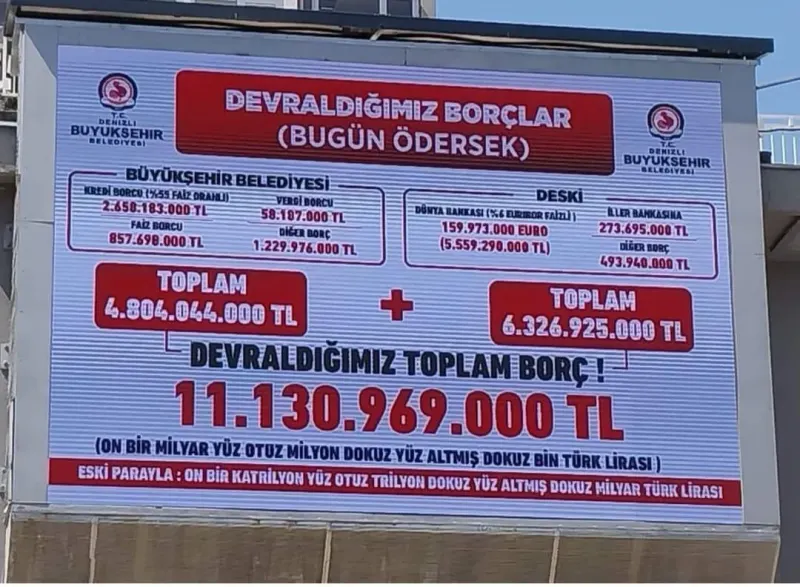 Kasaları boşaltıp gitmişler!