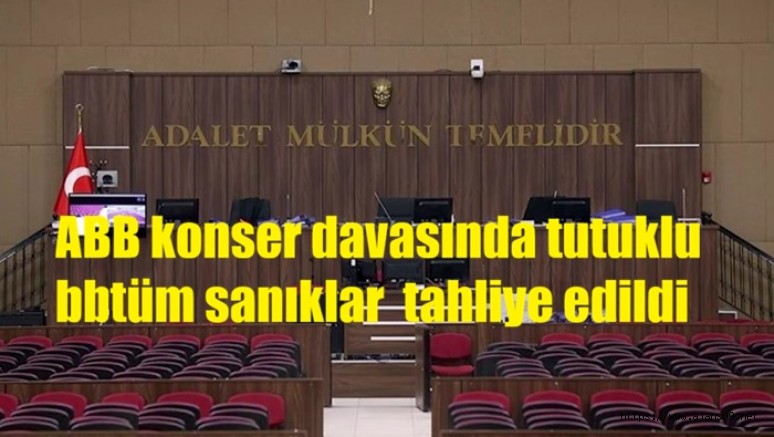 Mansur Yavaşa Yönelik Konser Davasında Tüm Sanıklar Tahliye Oldu