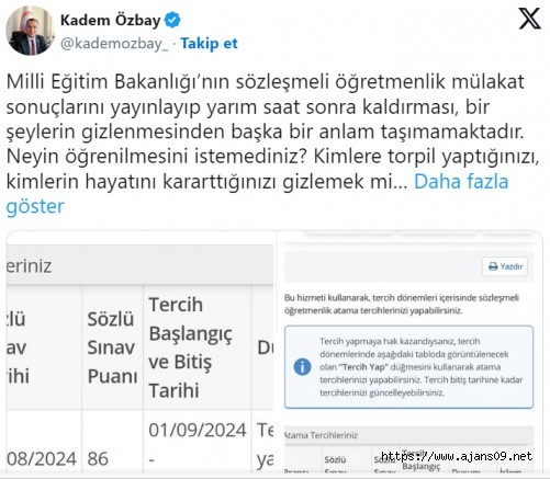 MEB'den Büyük Skandal!