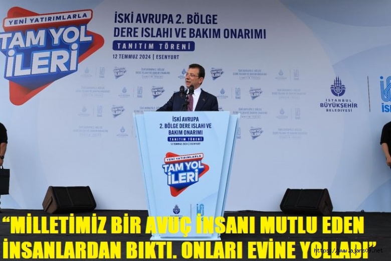 Milletimiz bir avuç insanı mutlu edenlerden bıktı, onları evine yolladı