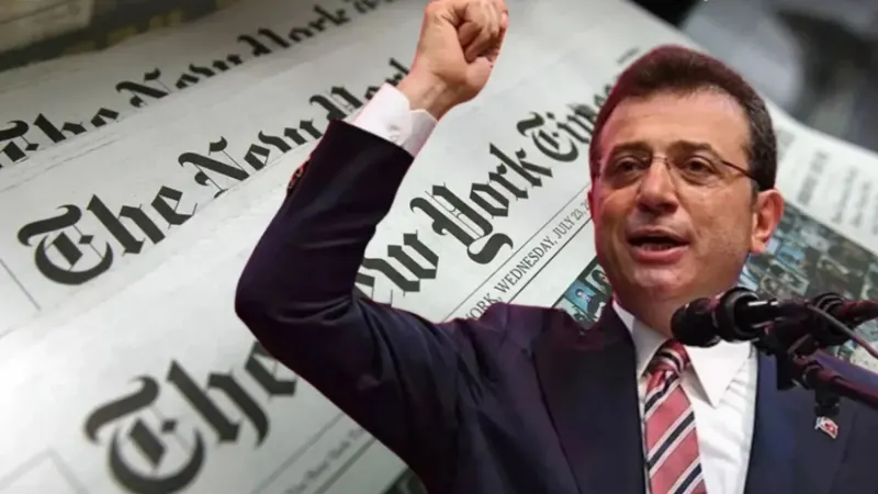 New York Times, İmamoğlu’nun yasaklanan kitabını haberleştirdi