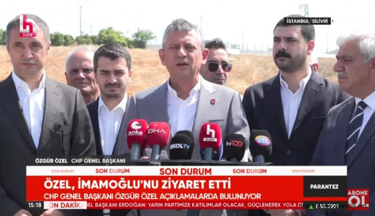 Özel'den Çerçioğlu açıklaması: 'Ya içeri tıkılacaksın ya partime katılacaksın' demişler