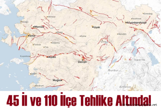 Türkiye'nin En Tehlikeli Fay Hatları Yenilendi