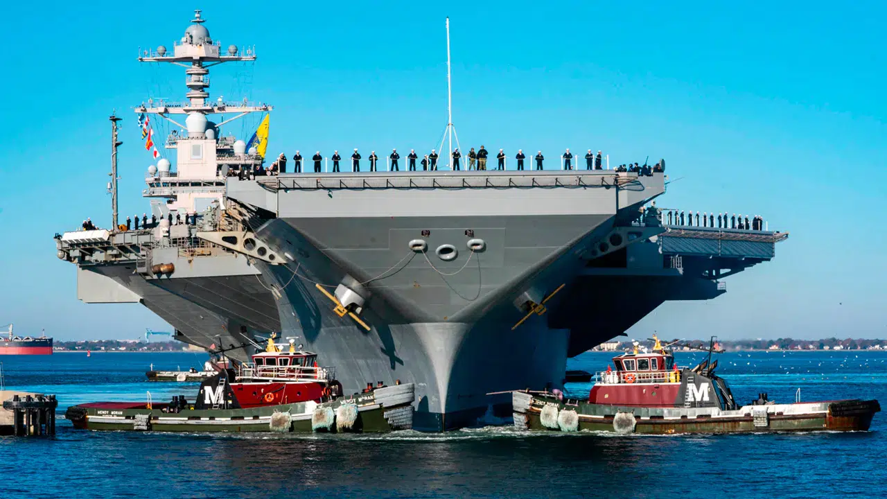 USS Gerald R. Ford Kızıldenize Döndü