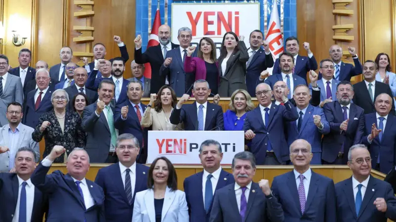 Yeni Parti TBMM Grup Yönetimi belli oldu